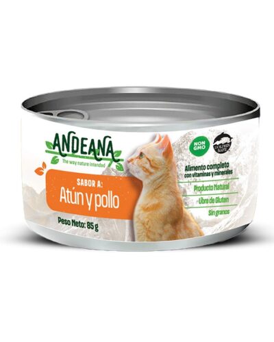 Andeana atun y pollo 85g