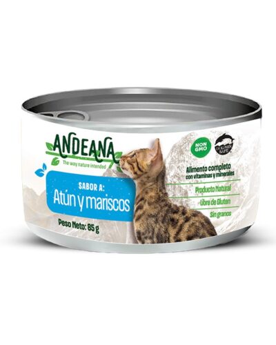 Andeana atun y mariscos 85g